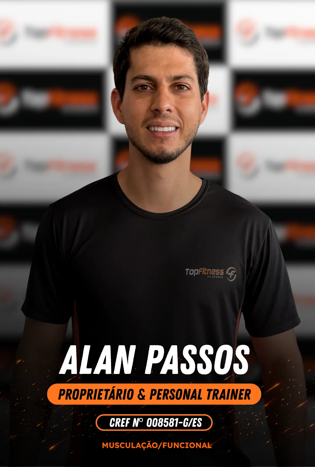Alan Passos — Proprietário e Personal Trainer